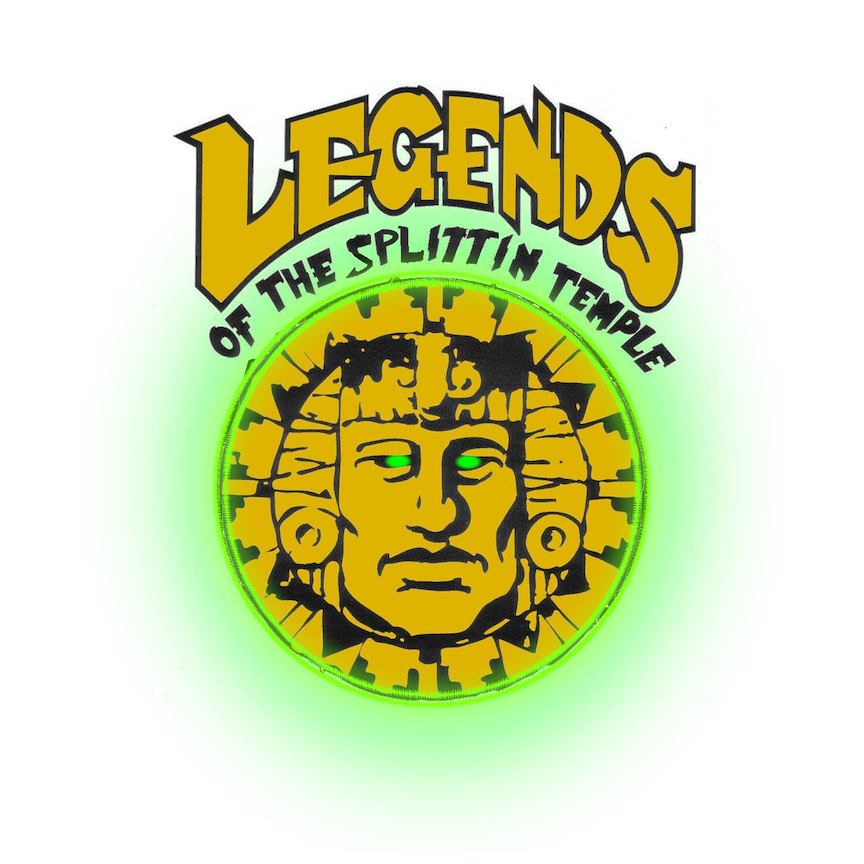 Legends of the Splittin' Temple logo